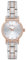 Breil Uhr Damen Bella Ziffernblatt Silber Bewegung NUR Zeit Quartz e Bracelet Farbiger Stahl Silber, PINK EW0613
