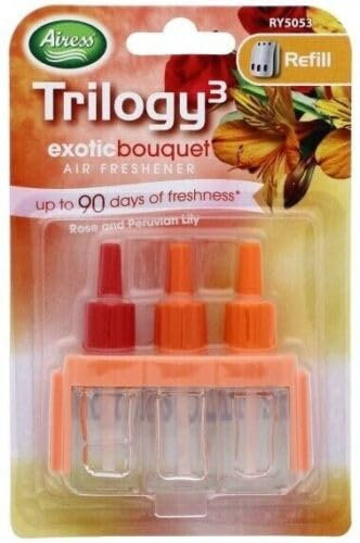 ORBITRON 3VOLUTION PLUG IN AIR FRESHENER REFILLS TRILOGY3 AMBI PUR COMPATIBILITY 20ml (Exotic Bouqets)