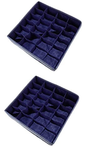 PRETYZOOM 2 Stk Unterwäsche Aufbewahrungsbox Make-up-aufbewahrungsschubladen Organizer Zur Aufbewahrung Von Unterwäsche Schrank-organizer Socken Bh 3 Fräulein Ablagefach