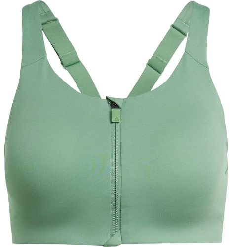 adidas TLRD Impact Luxe Zip Sports Bra High Support 80