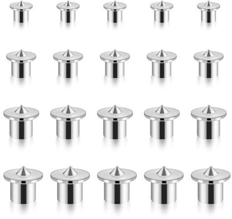 20Pcs Dowel Pins Center Point Set, Dowel and Tenon Center Transfer Plugs