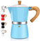 DITOSH 9 Cup Aluminum Espresso Stovetop Moka Pot Express Coffee Maker Percolator Italian Classic Mocha Coffee Machine for Italian and Cuban Cafe Brewing for Home & Camping 450ml 15oz