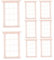 8pcs Dollhouse Fenster 1:12 Hölzer Miniaturfenster Rahmen DIY Craft Mini Fenster Modell mit 12 Gitterpuppen Hausmöbeln für Puppenhauszubehör