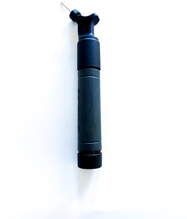 Inflador Manual Portátil Boquilla Universal para Inflar Balones de Fútbol, Baloncesto, Vóleibol y Bicicletas. Compacta y Ligera con Diseño Ergonómico para un Rápido Inflado.