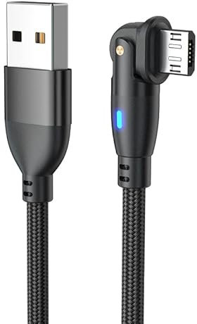 Micro USB Cable 3Pack Braided USB A to Micro Charge Cable Android Charger Cable Data Sync Cord for Samsung Galaxy J7,S7,S6,Kindle Fire,Fire HD Tablets,PS4 Controller (1.6ft*3)