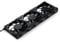 Phanteks M25-120 Gen2 Triple Pack 120mm PWM Ventilador de refrigeración de alto rendimiento, marco de ventilador unificado en cadena de margarita, negro.