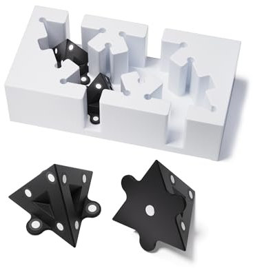 Revopoint 4 Stück 3D Magnetische Pyramidenmarker Set für 3D Scanen, 3D Scan Marker für 3D Scanner, 3D Tracking Punkte zur Vermeidung von Tracking Verlust und Verbesserung der Genauigkeit