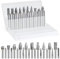 yomoe Hartmetall-Frässtift-Set, 1/8 Schaft, Stabschleifer, Rotationswerkzeug, Raspel-Bits, Zubehör für Holzbearbeitung, Bohren, Schnitzen, Gravieren
