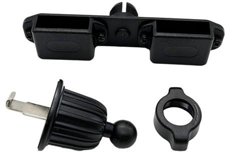 Kalttoy Verbesserte Radio-Autohalterung, Doppel-Gerät, Fahrzeug, Walkie-Talkies-Halterung für Kommunikationsgeräte, Kommunikationsgerät, Halterung in effizienten Gegensprechanlagen, Ständer, Tasse
