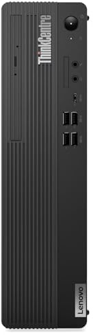 Lenovo ThinkCentre M75s Gen 5 Small Form Factor Desktop with AMD Ryzen 7 PRO 8700G Processor, 32GB DDR5 Memory, 1TB SSD, 2X DisplayPort, RJ-45, Slim Ultrabay DVD-RW, Wi-Fi 6, and Windows 11 Pro