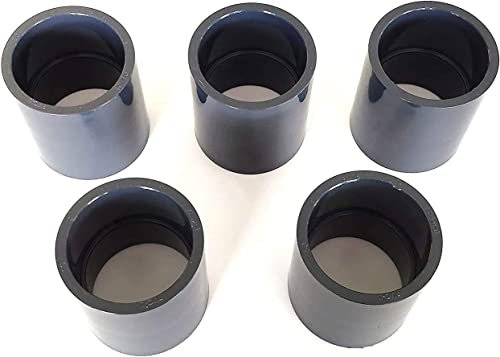 PISCINEO Lot de 5 Manchons à Coller PVC Pression diam. 50