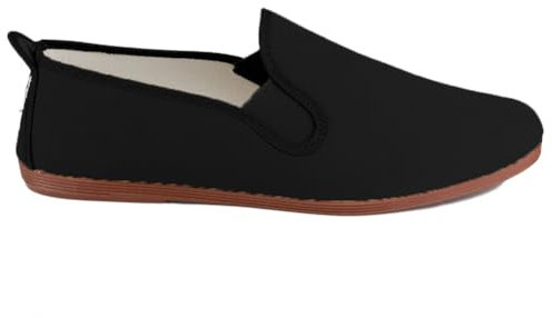 javer 55-1 - Zapatilla Kung-FU Lona Mujer Color: Negro Talla: 38
