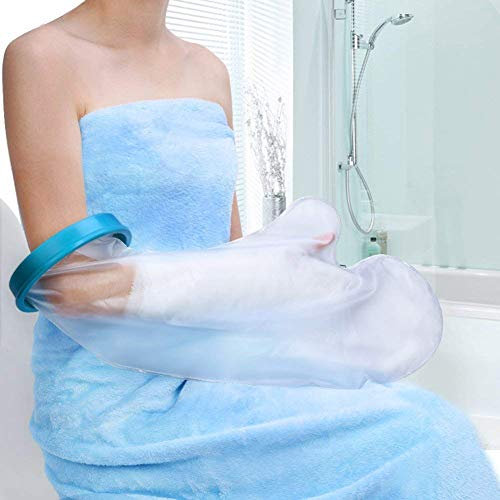DOACT Waterproof Cast Cover Arm Protector for Shower, Swim& Bathe. Seal Watertight Plaster Bandage for Broken Hand, Wrist, Finger Wound, Keeps Hand Dry Fits Unisex Adult, 20 Inches