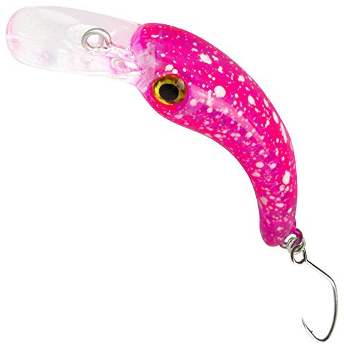 FTM Unisex – Erwachsene 10C8900060C10 Wobbler Masu 1,2g 2,9cm-Forellenwobbler zum Spinnangeln, Miniwobbler zum Forellenangeln, Forellenköder zum Spinnfischen, Farbe:Camouflage pink/weiß, Bunt, Normal