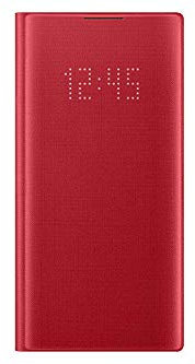 Samsung Custodia originale per Galaxy Note 10 LED View Cover - Rosso
