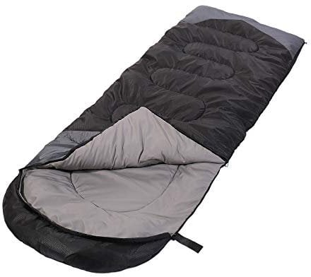 SWTMERRY - Schlafsack für 3-4 Jahreszeiten (Sommer, Frühling, Herbst, Winter) warmes und kühles Wetter – leicht, Jugendliche und Erwachsene zum Wandern, Rucksackreisen und Campen.