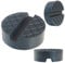 sarian 75x25mm Gummiauflagen für Wagenheber Rangierwagenheber universal Gummiblock für KFZ PKW SUV