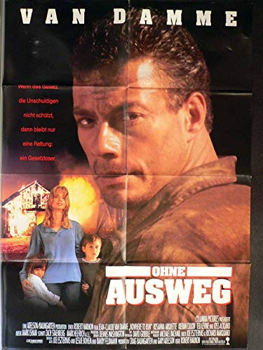 Ohne Ausweg - Jean-Claude Van Damme - Filmposter A1 84x60cm gefaltet