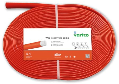 Vartco 2-lagiger Entwässerungsschlauch 20m, Schlauch für Tauchpumpen UV-beständig Förderschlauch Flexischlauch (2 50mm 20m)