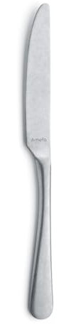 Amefa AUSTIN RETRO – Set 12 Cuchillos Acero Inoxidable | 21 cm | Estilo Retro | Apto Lavavajillas