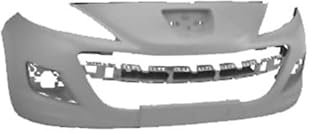 Repiauto - Pare-choc avant à peindre compatible avec Peugeot 207 phase 2 depuis 2009