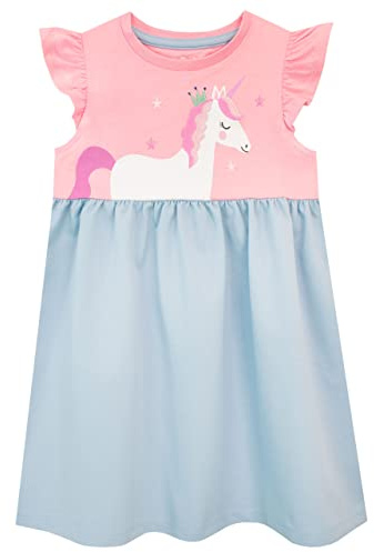 Harry Bear Girls Unicorn Dress Multicoloured 2-3 Years