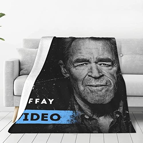 Oudrspo Peter German Maffay Ultraweiche Micro-Fleece-Decke, Mikrofaser-Decke, luxuriöse Ganzjahres-Warmdecke für Bettwäsche, Sofa und Reisen