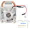 LANTRO JS Raspberry Pi 3 4 Tour de glace Ventilateur Kit Refroidisseur Efficace avec Radiateur Accessoire