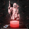 Nachttischlampe - Touch-Nachtlicht Videospiel Mandalorian 3D-LED-Lampe Illusion, Geschenkidee Weihnachten Geburtstag Junge und Mädchen Nachttischlampe Kinder- oder Erwachsenenzimmer TOP