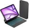 HOU Keyboard Case for iPad Air 13 inch (2025 M3/2024 M2), 7 Color Backlit, Click-Anywhere Trackpad, 135° Magnetic Stand, iPad Pro 12.9 Inch (6th, 5th, 4th, 3rd) Case with Keyboard, Black