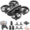 Tomzon A24W Mini Drone con Cámara para Niños, 1080P Dron con Luz LED, Modo Gravedad/Vuelo Waypoint/3D Flips/Modo sin Cabeza/Estabilización de Altitud/Vuelo en Círculo, Juguete Drone para Principiantes