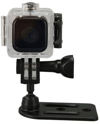Zunate Mini Cámara Impermeable, Visión Nocturna por Infrarrojos HD 1080P, Mini Cámara de Acción Multifuncional Cámara DV, 30 Metros a Prueba de Agua, para Deportes Al Aire Libre