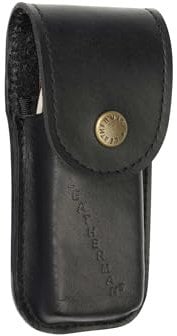 Leatherman Heritage Funda de Cuero - Funda para Modelo Micra, Negra, Mediana