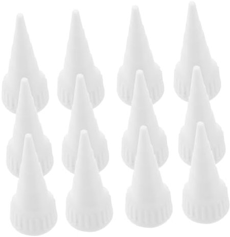 SEWACC 60 Stk Tipps Zum Kleben Tipps Für Klebeflaschen Flaschenverschlüsse Kleben Tipps Zum Auftragen Von Klebstoff -tipps Weiß