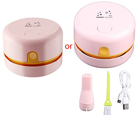 GOLOVENLD Barredora de mesa inalámbrica portátil de escritorio, recargable, dispositivo eléctrico de mano