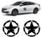 UEIOAVL adesivi auto adesivi per auto adesivi auto esterni adesivi fuoristrada accessori fuoristrada adesivi panda 4x4 adesivi macchina esterni adesivi moto accessori off road (Nero, 15 cm)