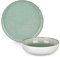 Servizio 24 piatti stoneware verde Nordic Brillo