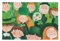 Patrick's Day Green Clothes Hats Green Shamrocks Jigsaw Puzzle Wooden Jigsaw Puzzles Funny Gifts for Aged 1000 Piecing