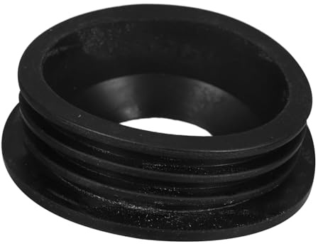 Urinal Gummiflanschdichtung Schwarz, Ablaufdichtung | Handel und Zuhause, Einfache Montage, Universelle Passform, Gummi Ausführung