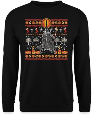 Wizard Herr Hobbit der Ringe | Ugly Christmas Sweater Weihnachten Sweatshirt Pullover