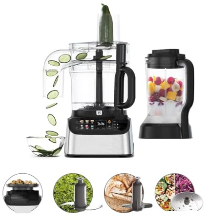 Keenwood MultiPro OneTouch Food Processor and Blender, FDM73.480SS | NAEM