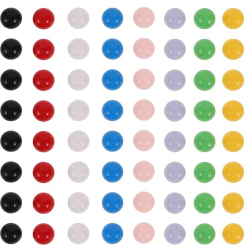 Alasum 80 Ersatzkugeln 12mm Vollkugeln für Murmelbahn Spielbälle Lernspielzeug Mathematische Lehrmittel