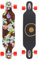 BTFL Drop-Through Longboard Yuva Skateboard für Mädchen, Komplett-Board mit ABEC 9 Kugellager, Cruiser für Anfänger und Fortgeschrittene