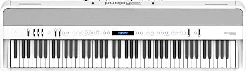 Roland FP-90X | Flagship Portable 88-Note Digital Piano | Immersive & Powerful 4 Speaker System | Distinctive Acoustic Tones & Deep Sound Shaping | Bluetooth & MIDI Connectivity | White