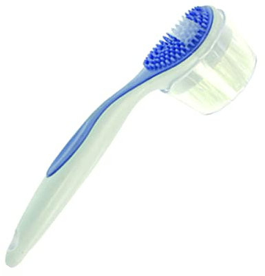 PARENCE - Brosse de nettoyage manuelle pour le visage, 2 en 1, brosse exfoliante double face. Nettoyage et Gommage de la peau
