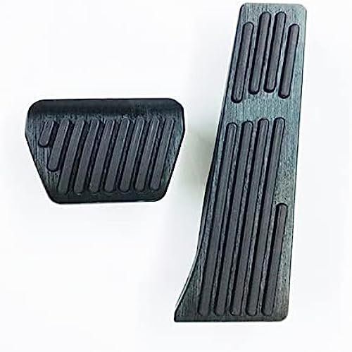 Für BMW 3er 4er F30 F31 F34 G20 G21 F32 F36 2013–2019, Gaspedal Bremse Fußstütze Pedalauflagen Autozubehör, Schwarz at 2St