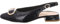 Paul Green Peeptoes & Slingpumps 6091-035, Lack/Brush, Blau, Damen EU 3,5/36