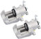 Merautop SJ 2 Stück Bremssattel Bremszange Hinten Links Ersatz für A3 8P1 8P7 8PA Altea Leon Golf Autozubehör Teil# 1K0615423A 1K0615423D 1K0615423J