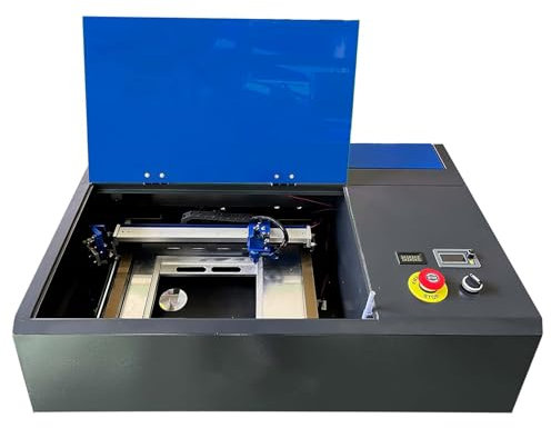 Furvveerr 40W Laser Graviermaschine CO2 300x300mm Mikro Lasergraviermaschine CO2 Laser Engraving Maschine Lasergravur Maschine Graviermaschine für Holz,Leder,Papier,Acryl und Andere Materialien