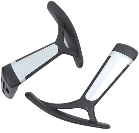 UKCOCO 2pcs Plastic Armrest Covers for Office Home Chairs Replacement Parts for Desk Armrests Elbow Rests Gaming Chair Arms